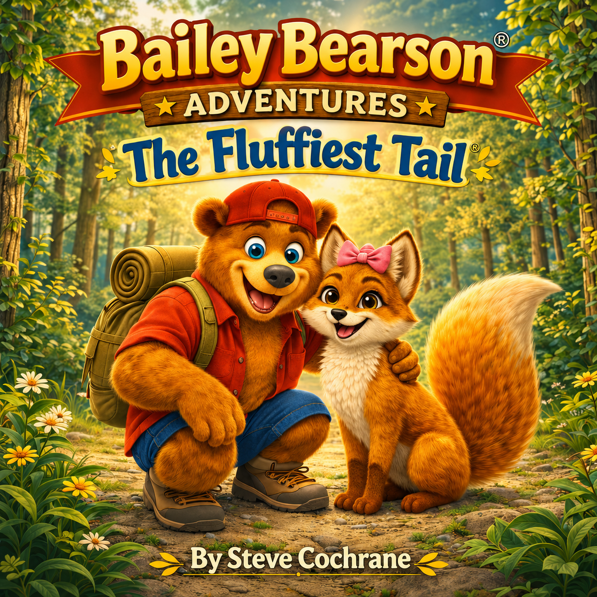 Bailey Bearson Adventures: The Fluffiest Tail by Steve Cochrane